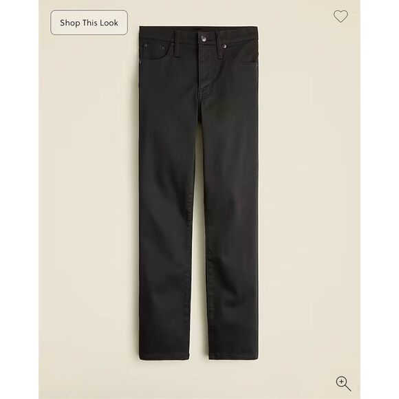 J. Crew Slim jean in True Black Size 25 Tall NWT CC547 - Picture 4 of 12